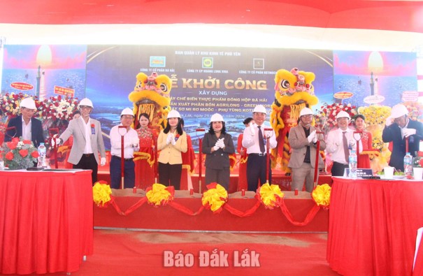 Khởi công ba dự án tại Khu công nghiệp Hòa Hiệp4